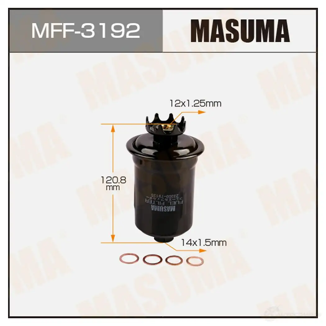 Фильтр топливный MASUMA 4560116742547 MFF-3192 LV1DW XR 1422884244