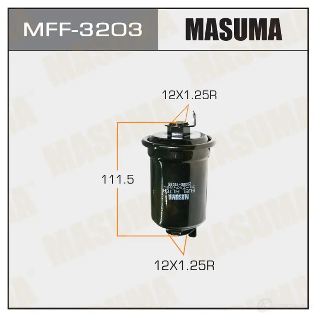 Фильтр топливный MASUMA 1422883948 MFF-3203 1S T8ODO 4560116742455 изображение 0