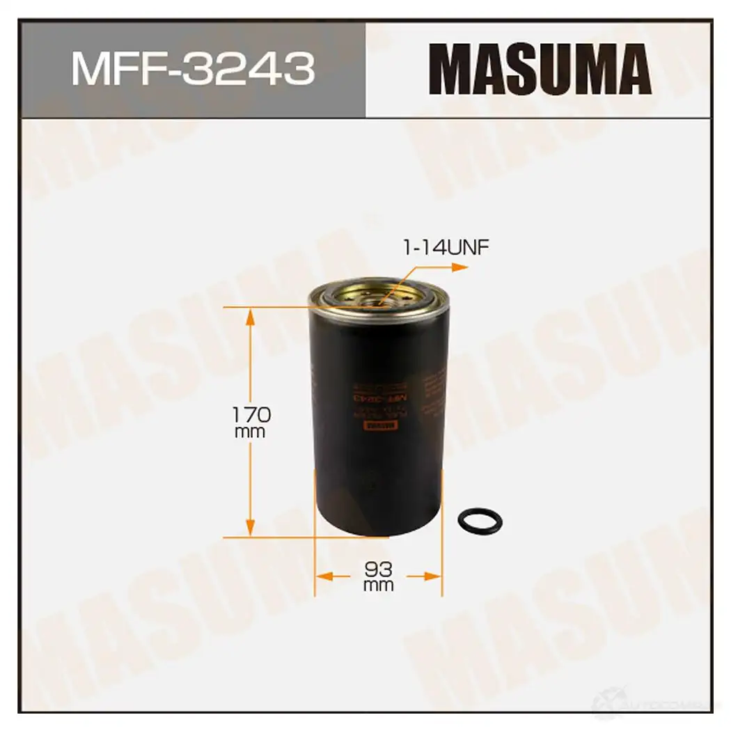 Фильтр топливный MASUMA MFF-3243 4560116740826 1422883944 7 UJNYA изображение 0
