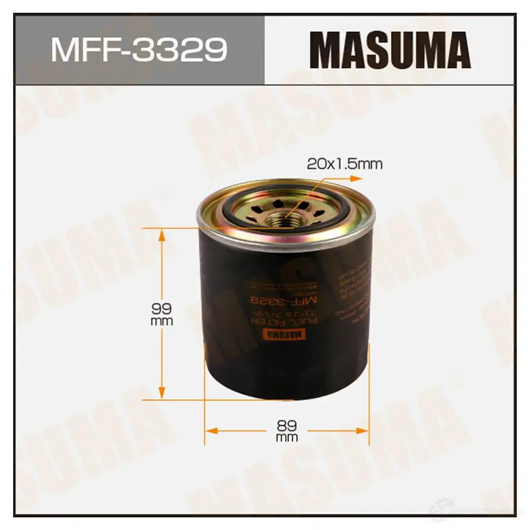 Фильтр топливный MASUMA 4560116740857 1422883941 MFF-3329 GYGMT K изображение 0