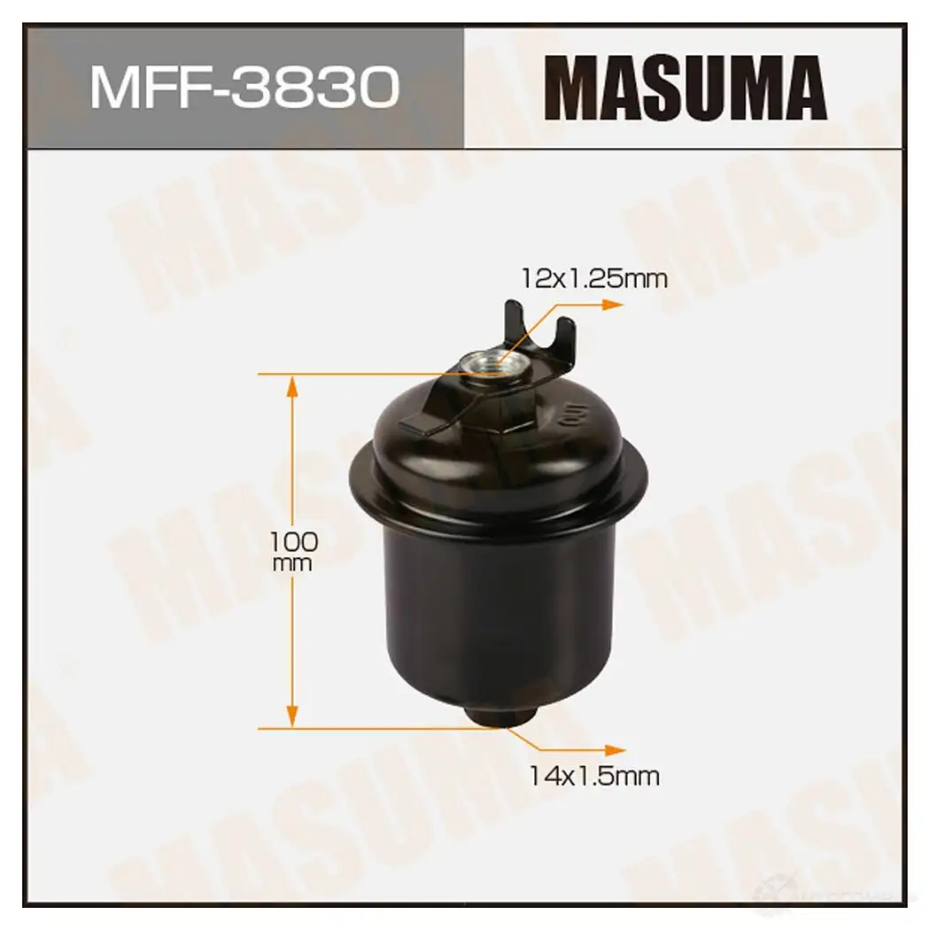 Фильтр топливный MASUMA MFF-3830 1422883966 4560116741502 I30 S64 изображение 0