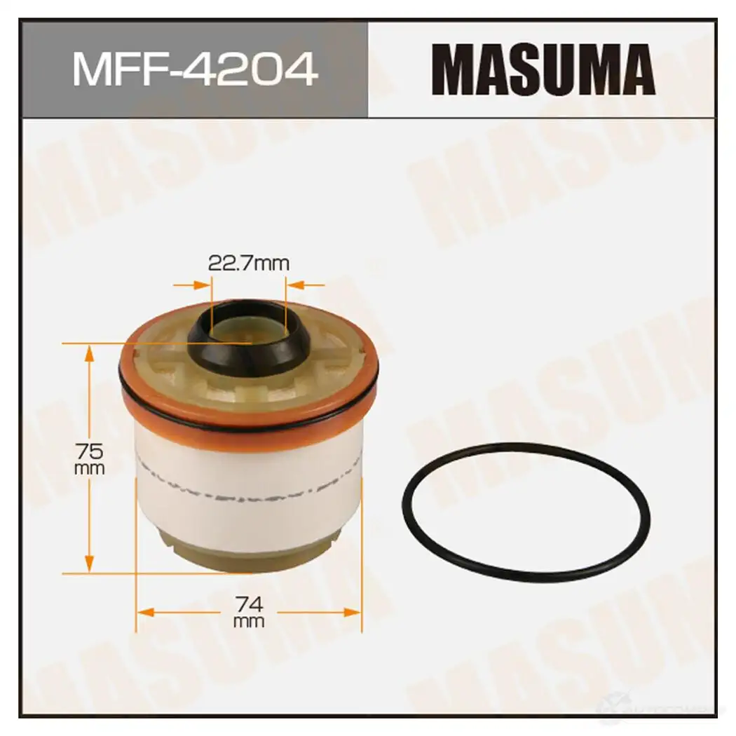 Фильтр топливный MASUMA MFF-4204 UV3 WSQZ 4560116742370 1422883965 изображение 0
