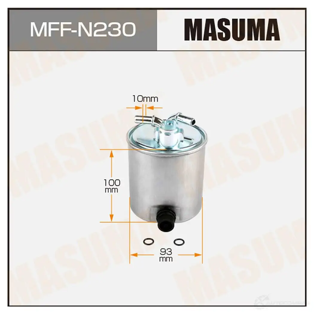 Фильтр топливный MASUMA 1422883998 MFF-N230 3J04 59W 4560116748914