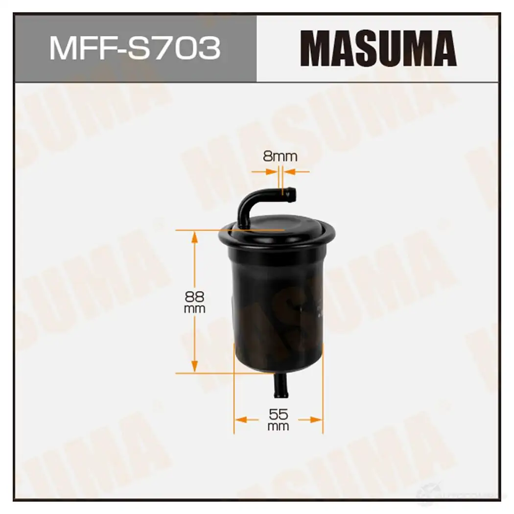 Фильтр топливный MASUMA 99E CE MFF-S703 4560116742417 1422883993