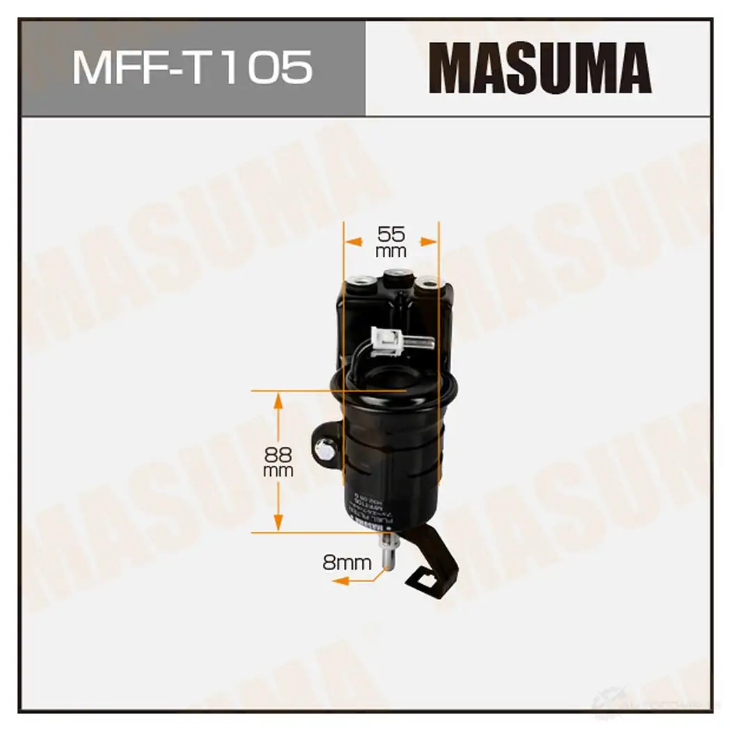 Фильтр топливный MASUMA 4560116742424 9F10 EQE MFF-T105 1422883984 изображение 0