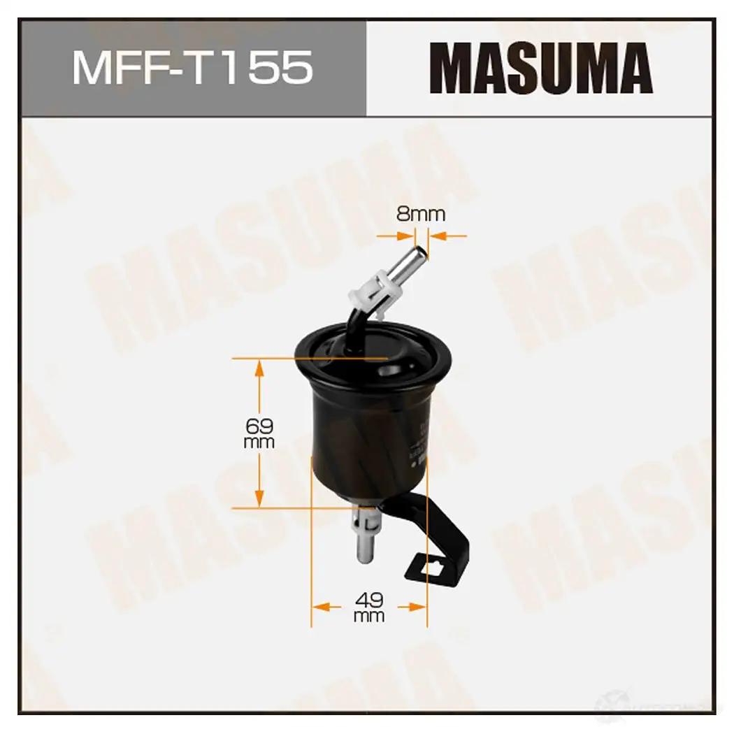 Фильтр топливный MASUMA 1422890137 4560116747924 MFF-T155 3M4 3G изображение 0