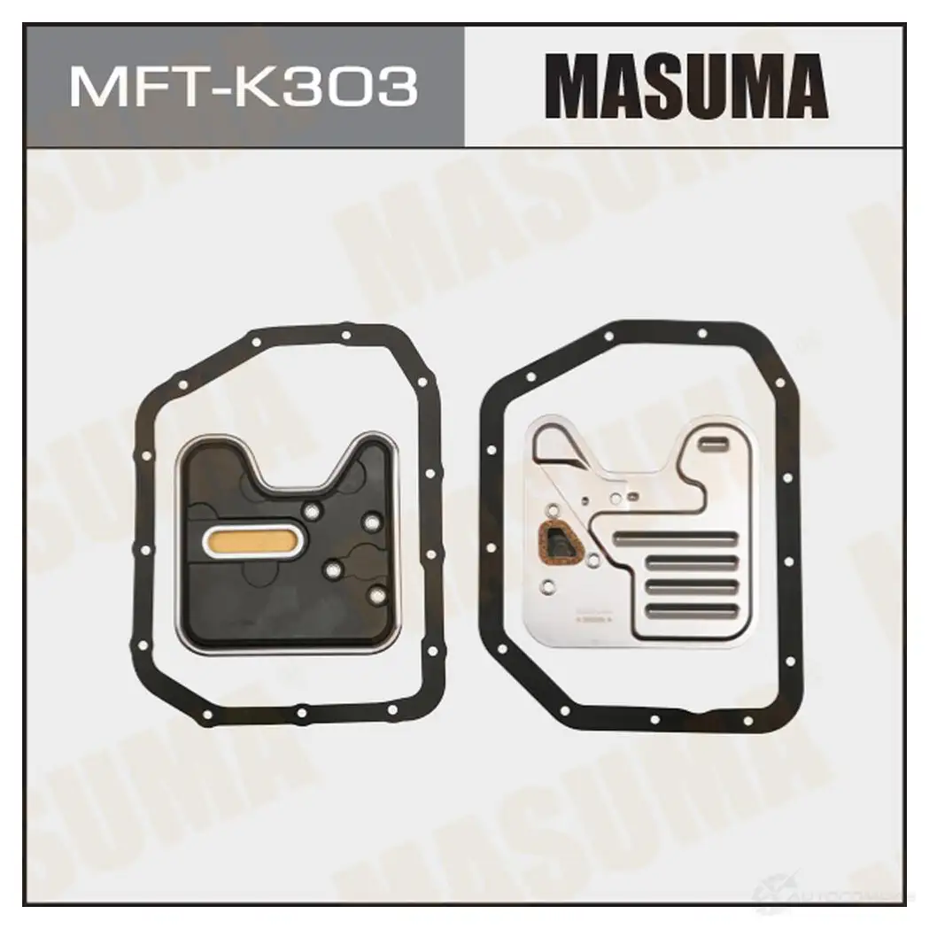 Фильтр АКПП с прокладкой поддона MASUMA MFT-K303 1439698307 W7P RC6N изображение 0