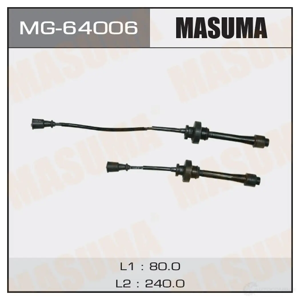 Провода высоковольтные (комплект) MASUMA 1422887769 MG-64006 0ZYWB U изображение 0