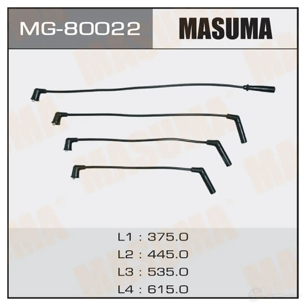 Провода высоковольтные (комплект) MASUMA V3I 5X6 MG-80022 1422887727 изображение 0