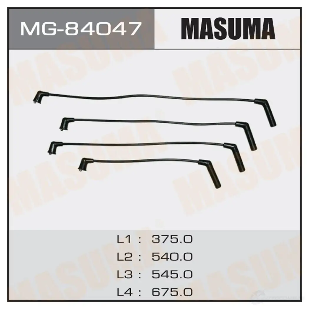 Провода высоковольтные (комплект) MASUMA WL4 MDK MG-84047 1422887652 изображение 0