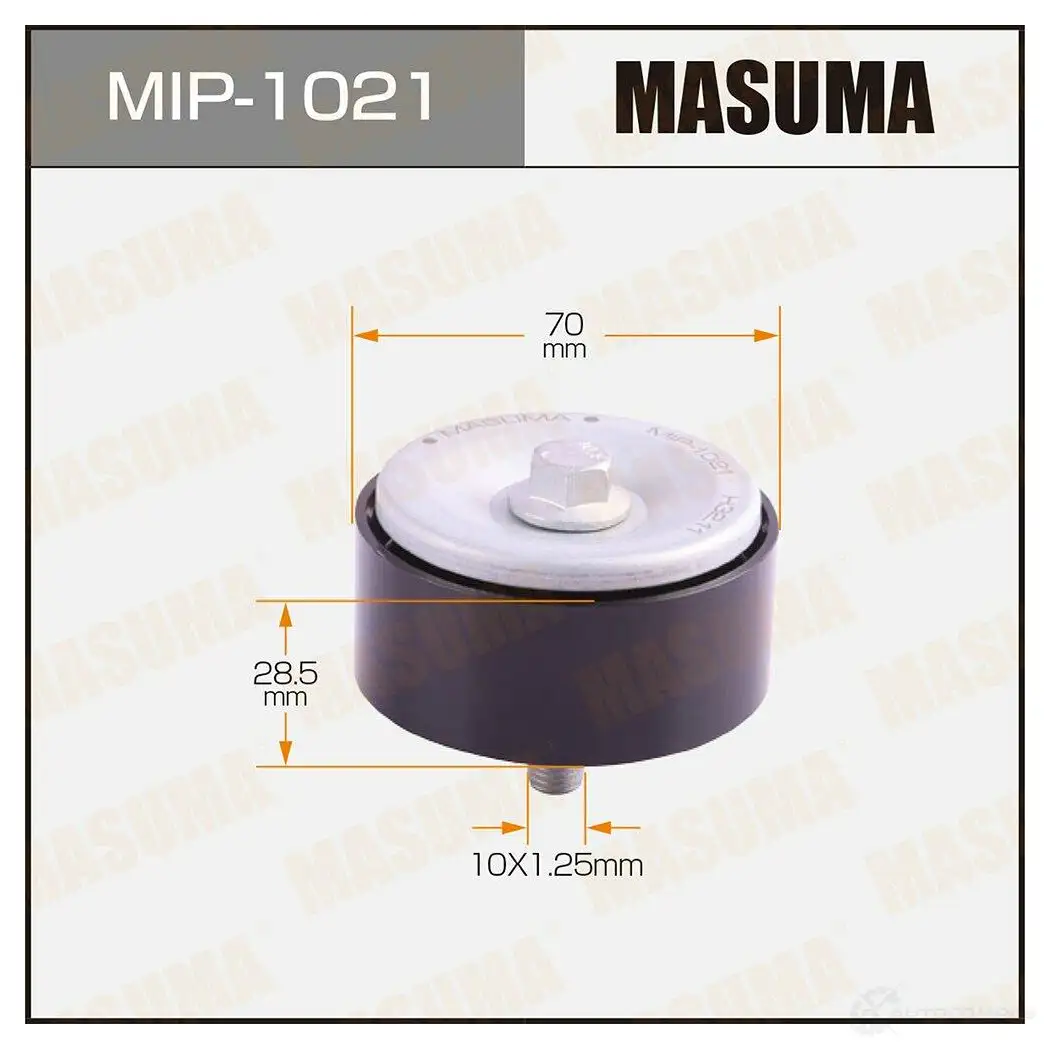 Ролик обводной приводного ремня MASUMA JBL AY MIP-1021 1439698360 изображение 0