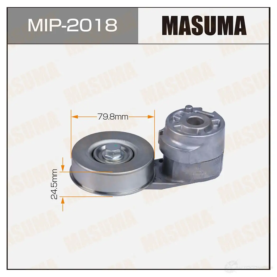 Ролик натяжителя ремня привода навесного оборудования MASUMA MIP-2018 5Y5JW N 1439698374 изображение 0