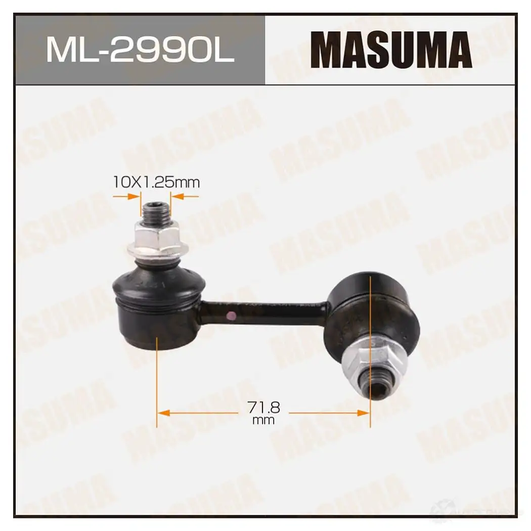 Стойка (линк) стабилизатора MASUMA 8Q1J 9J 1422882892 ML-2990L изображение 0
