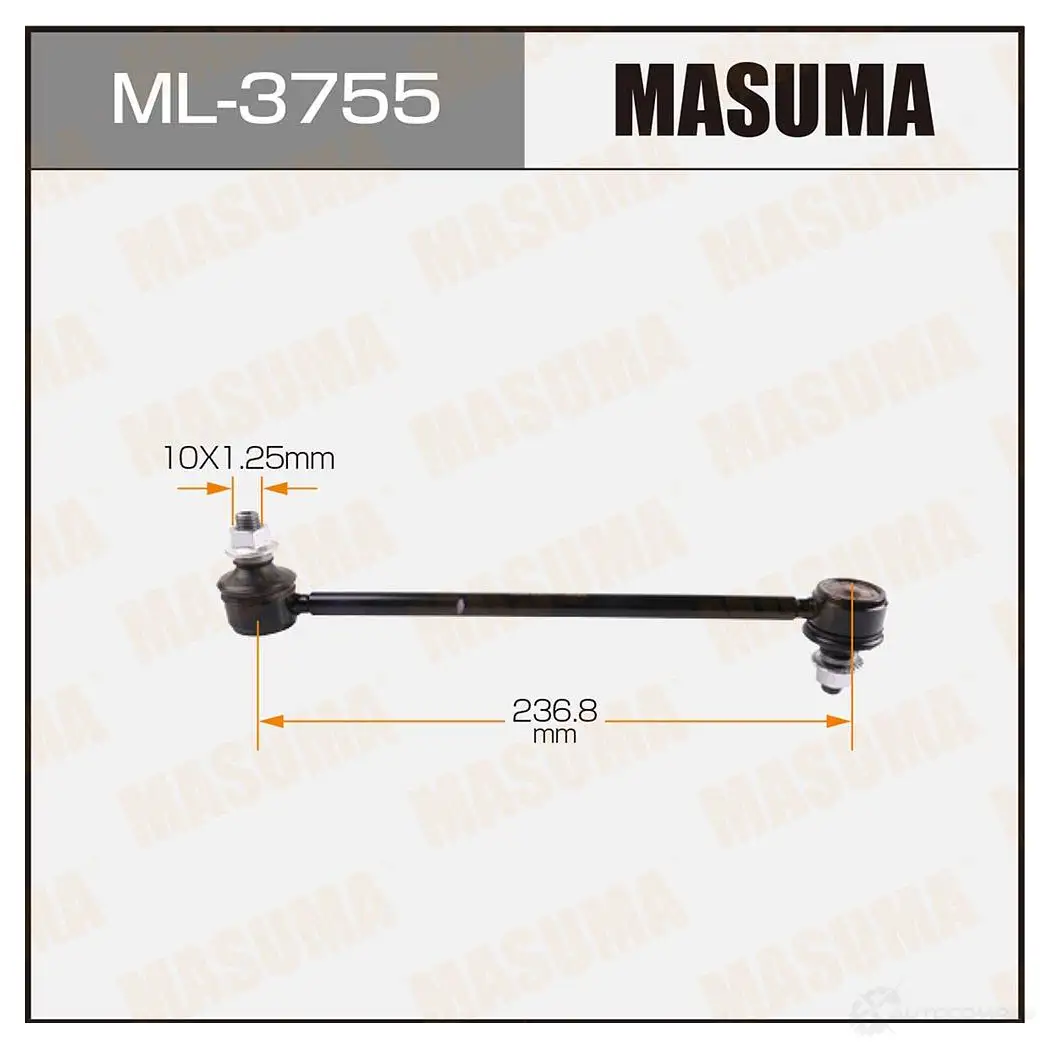 Стойка (линк) стабилизатора MASUMA 6UO 97 1422882884 ML-3755 изображение 0