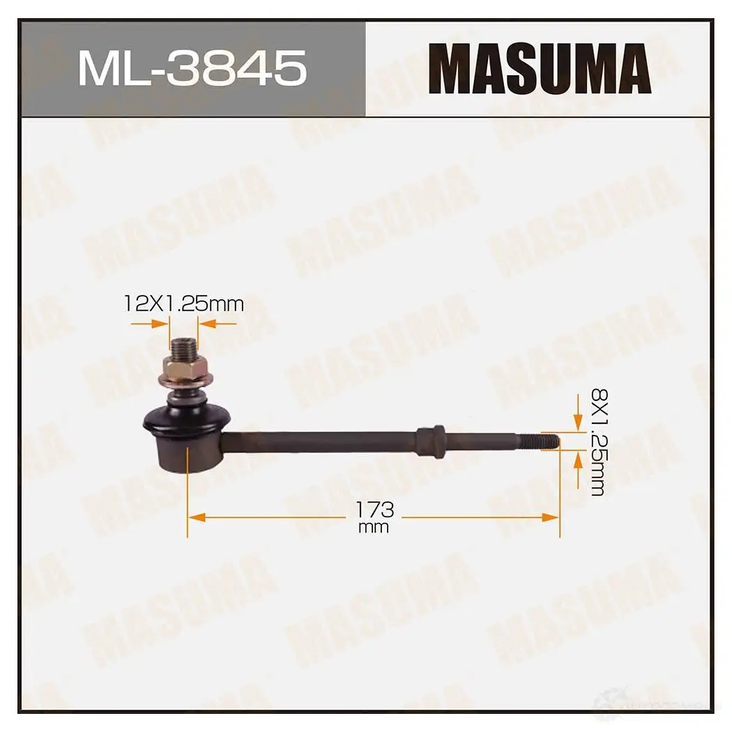 Стойка (линк) стабилизатора MASUMA ML-3845 H I096 1422882883 изображение 0