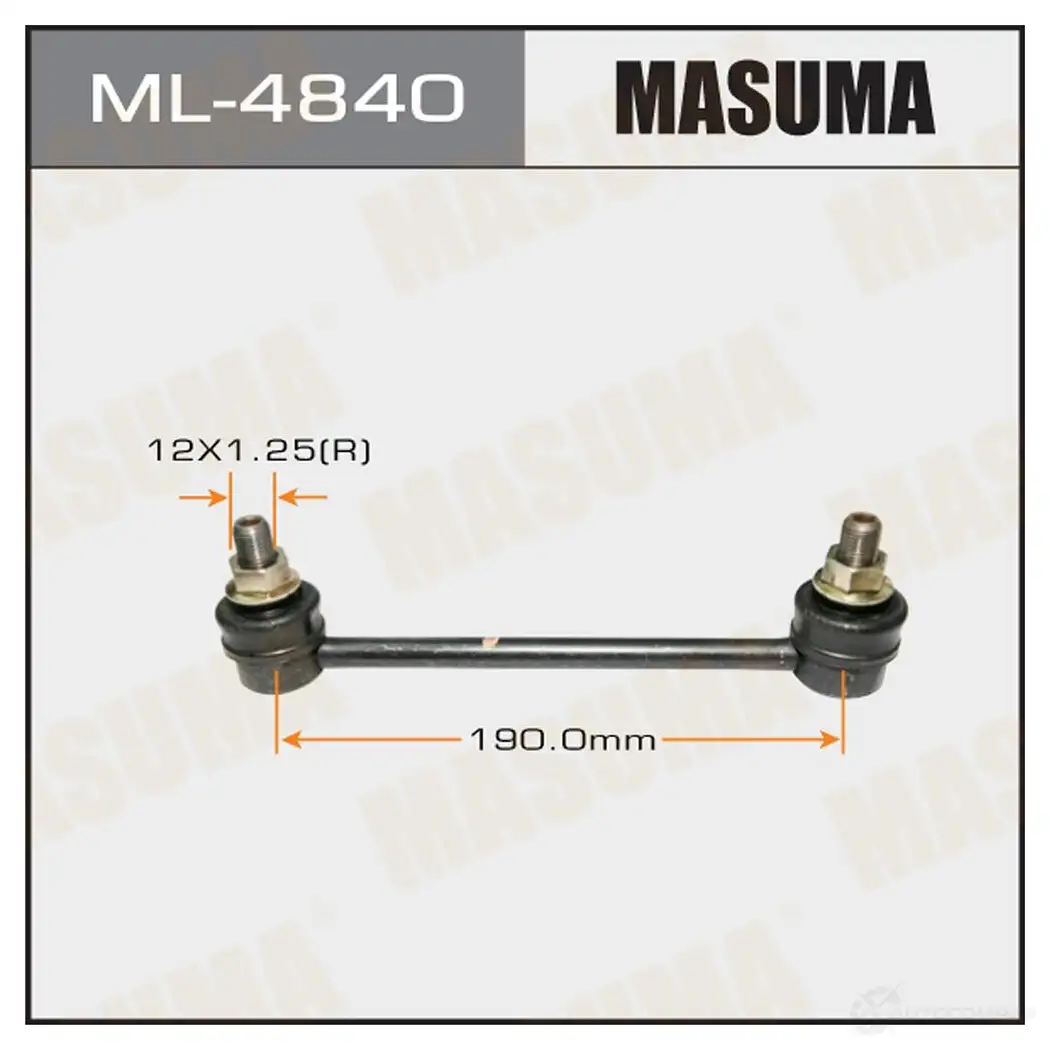 Стойка (линк) стабилизатора MASUMA 8 UVY1 1422882878 ML-4840 изображение 0
