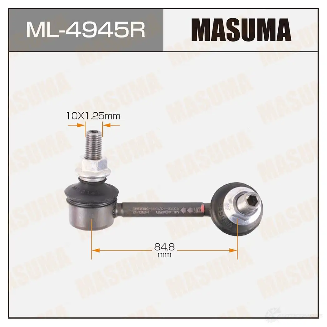 Стойка (линк) стабилизатора MASUMA E 6HGFAZ ML-4945R 1422882909 изображение 0