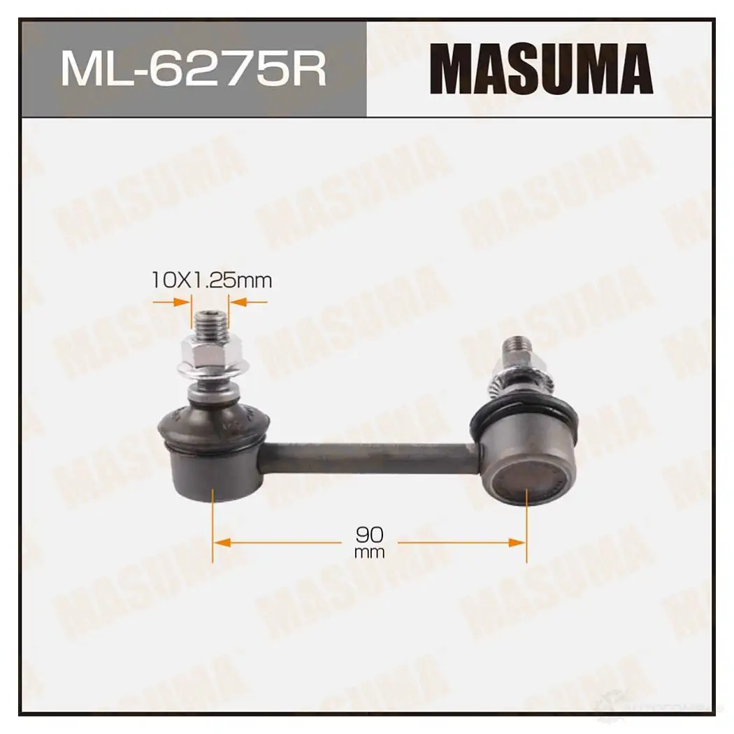 Стойка (линк) стабилизатора MASUMA ML-6275R 1422882900 881K Y5U изображение 0