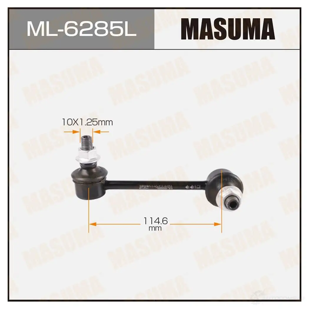 Стойка (линк) стабилизатора MASUMA ML-6285L 1422882897 B40K D2 изображение 0