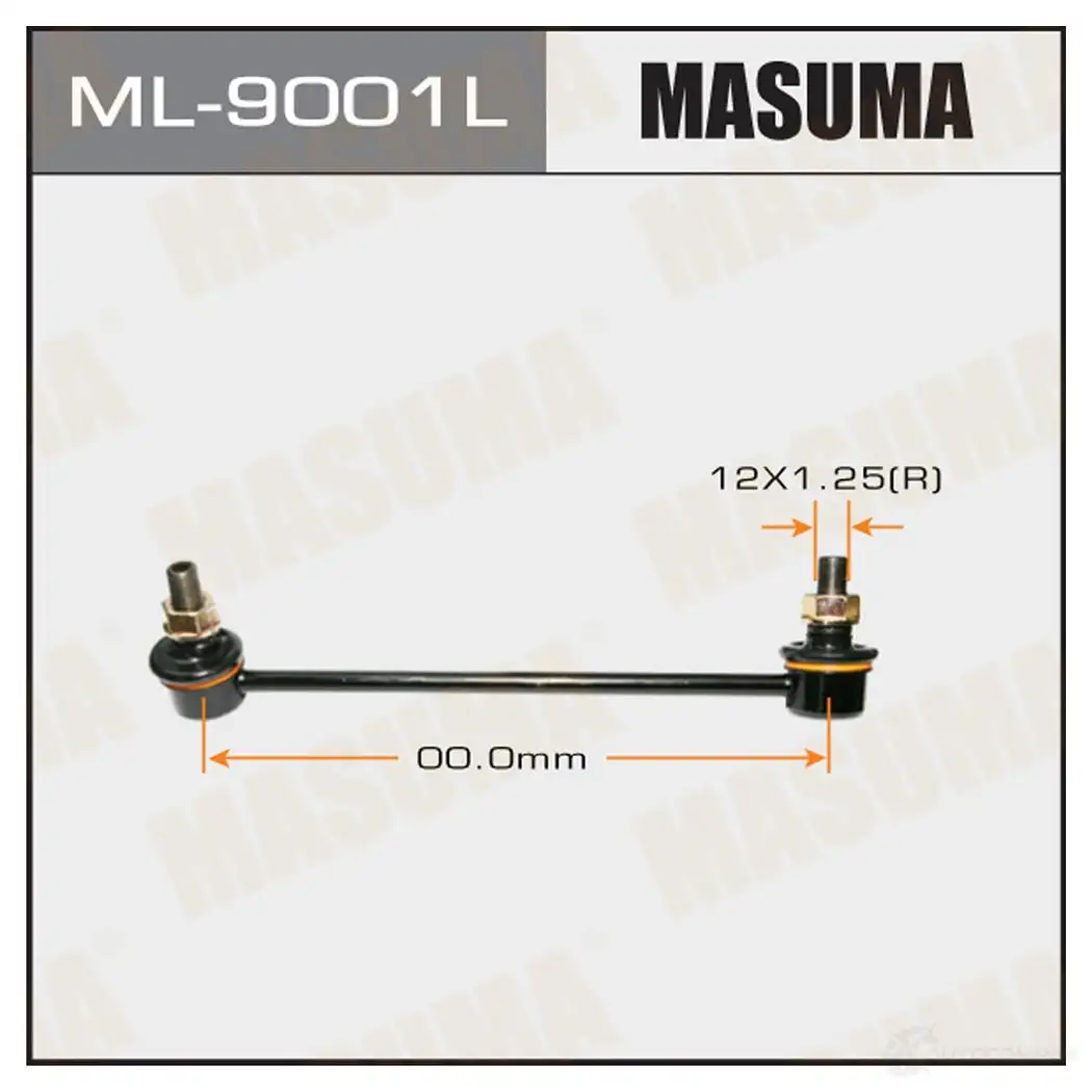 Стойка (линк) стабилизатора MASUMA D 354N8U 1422882846 ML-9001L изображение 0