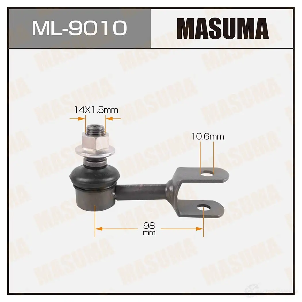 Стойка (линк) стабилизатора MASUMA RKF I90 1422882836 ML-9010 изображение 0