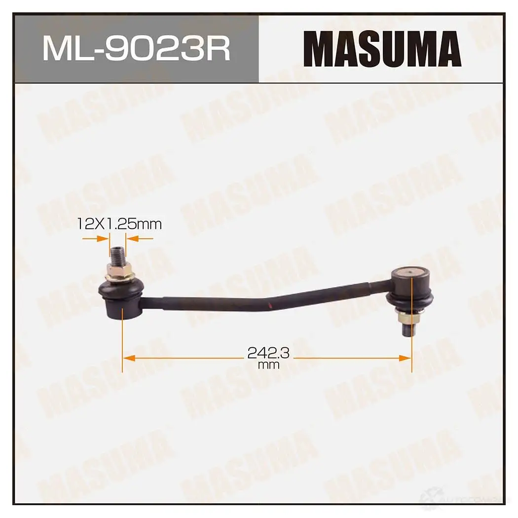 Стойка (линк) стабилизатора MASUMA ML-9023R 1422878854 HA8 88D6 изображение 0
