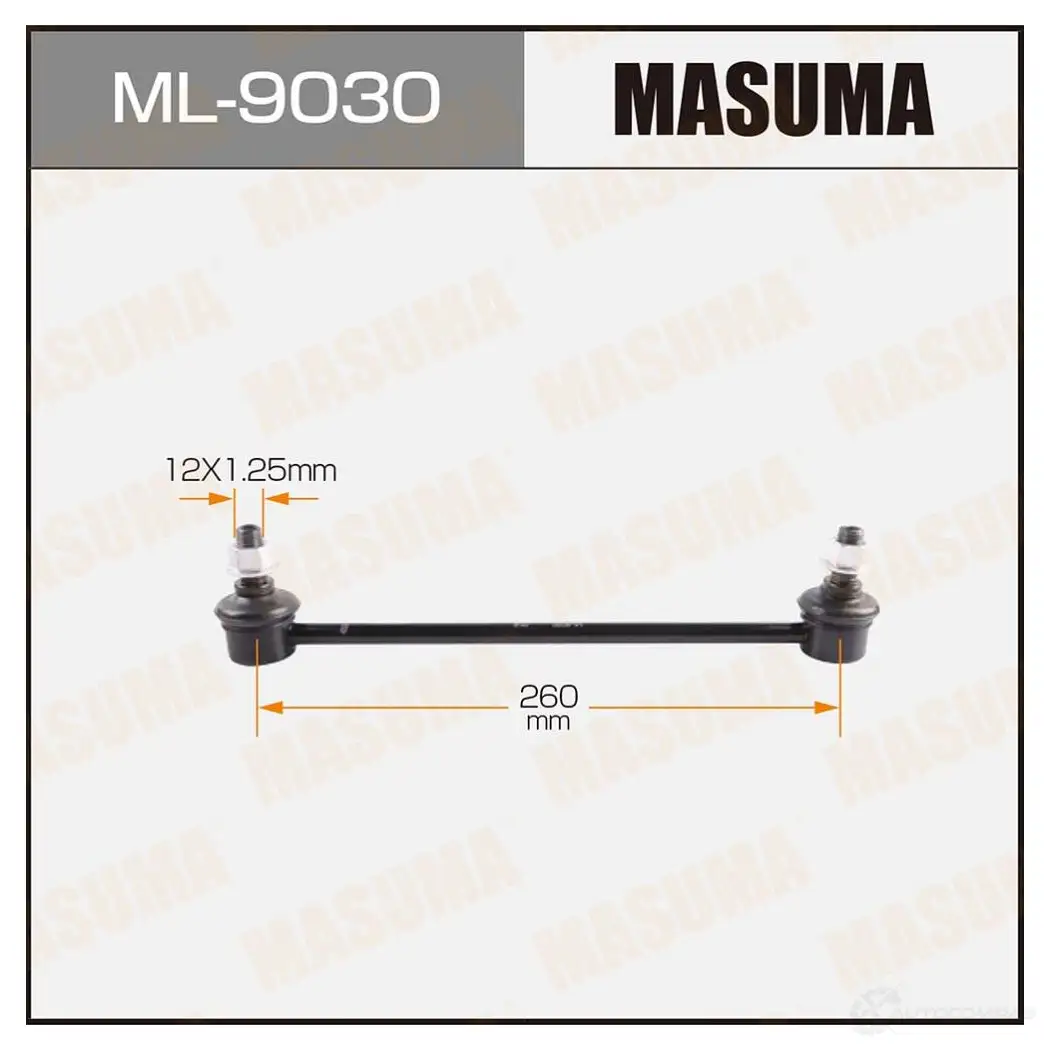Стойка (линк) стабилизатора MASUMA 1422882776 TK46 UJ ML-9030 изображение 0