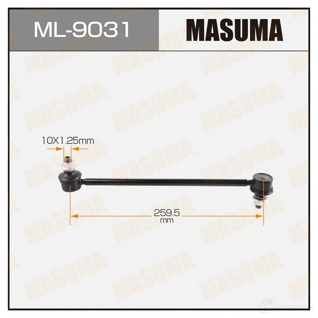 Стойка (линк) стабилизатора MASUMA ML-9031 B04Y Q5 1422882815 изображение 0