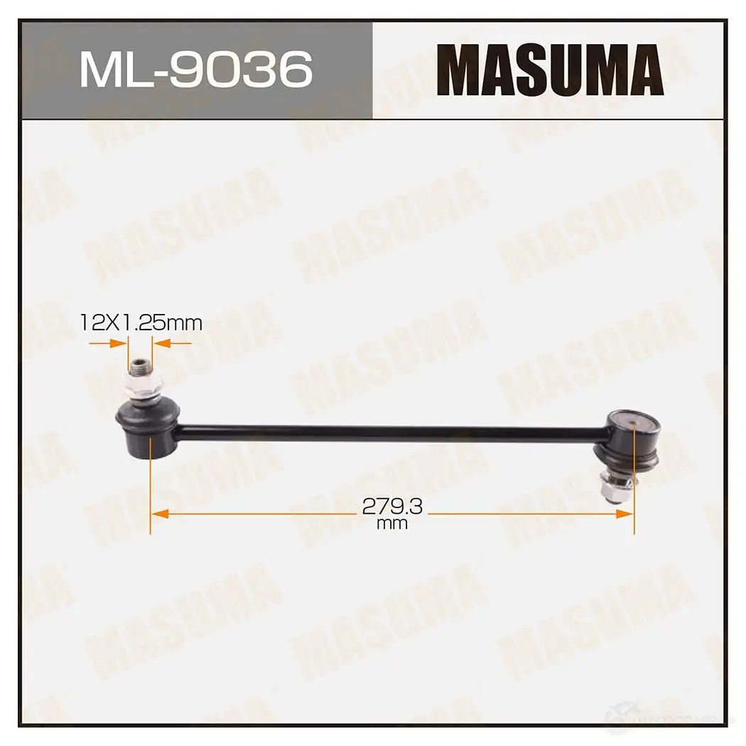 Стойка (линк) стабилизатора MASUMA P1 B8C 1422882810 ML-9036 изображение 0