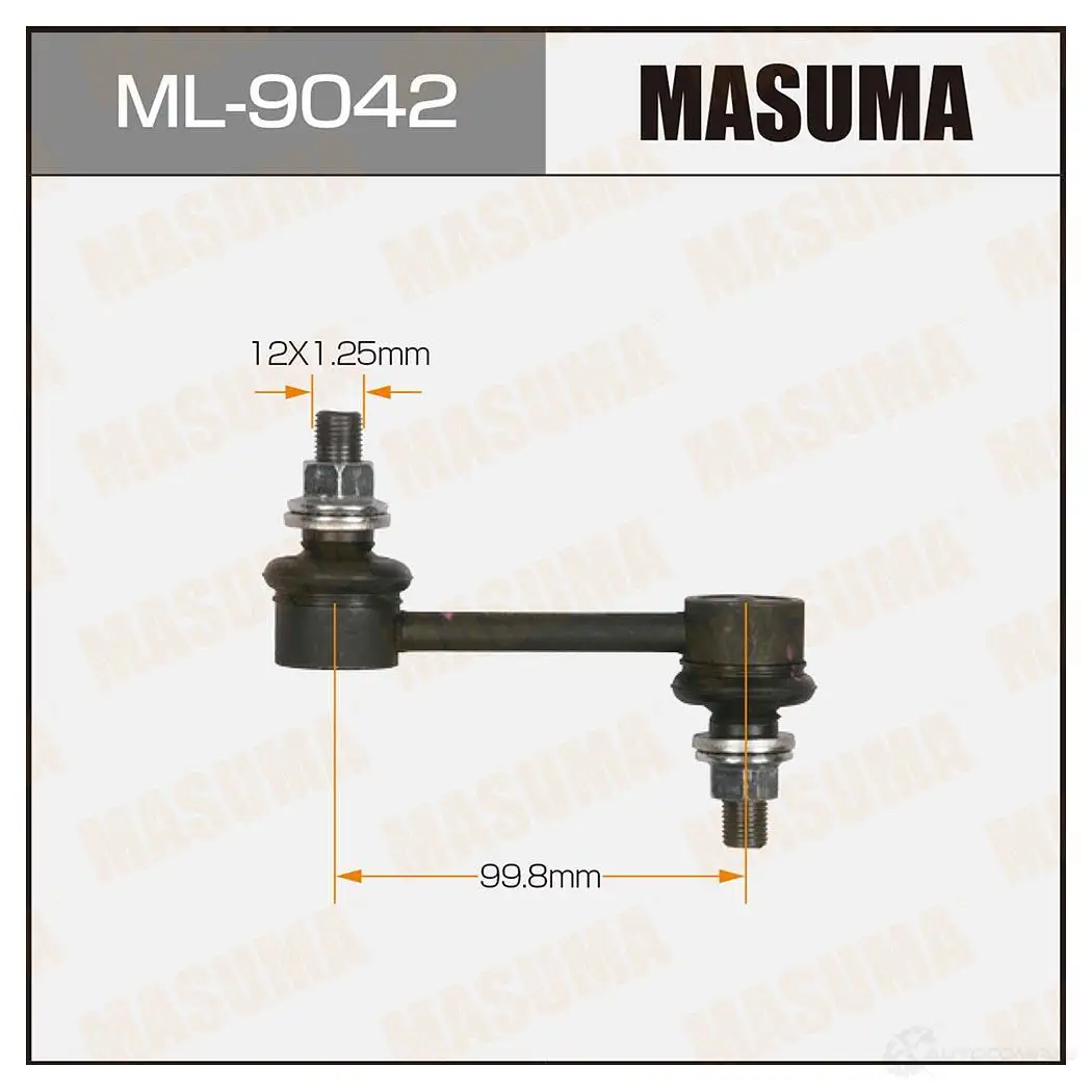 Стойка (линк) стабилизатора MASUMA 1439698419 ML-9042 0DQ LY изображение 0