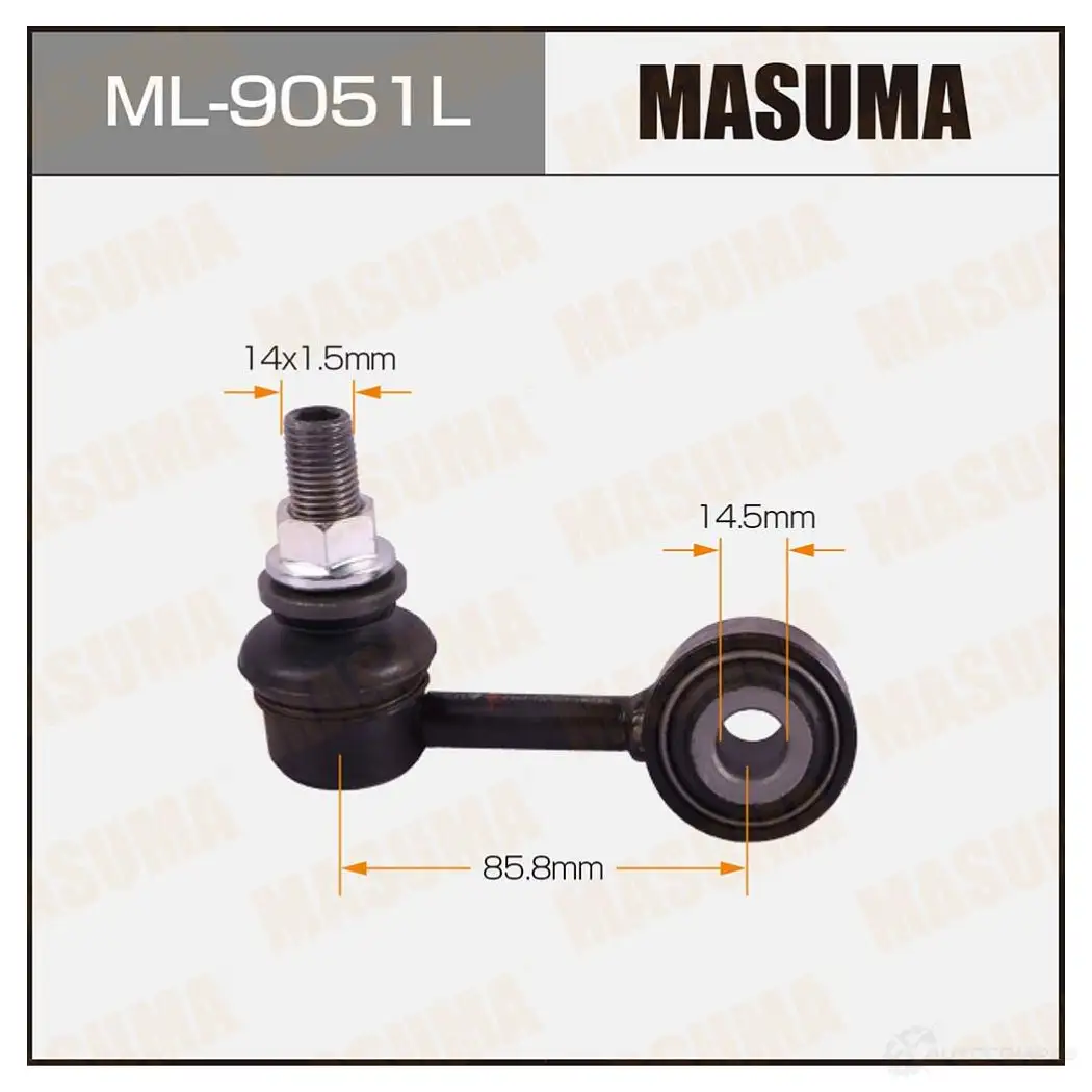 Стойка (линк) стабилизатора MASUMA ML-9051L 1439698420 CI LPP изображение 0