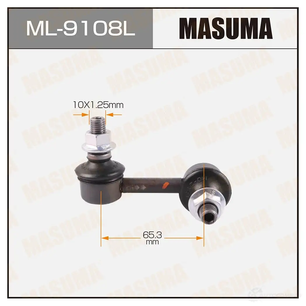 Стойка (линк) стабилизатора MASUMA O 49F1O 1422882834 ML-9108L изображение 0