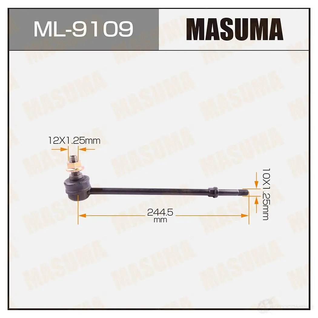 Стойка (линк) стабилизатора MASUMA ML-9109 1F VIJ9 1422882832 изображение 0