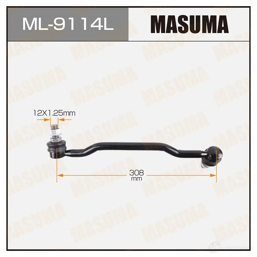 Стойка (линк) стабилизатора MASUMA ML-9114L L G2AD 1422882829 изображение 0