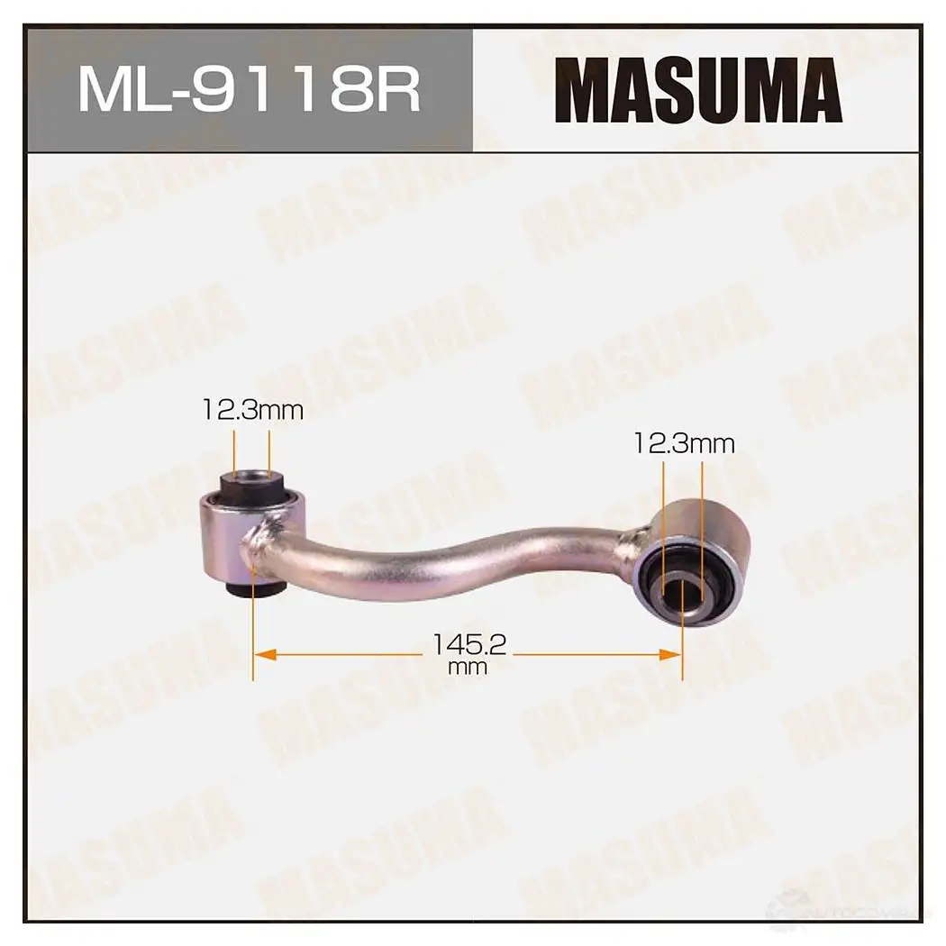Стойка (линк) стабилизатора MASUMA F OUWBH ML-9118R 1422882821 изображение 0