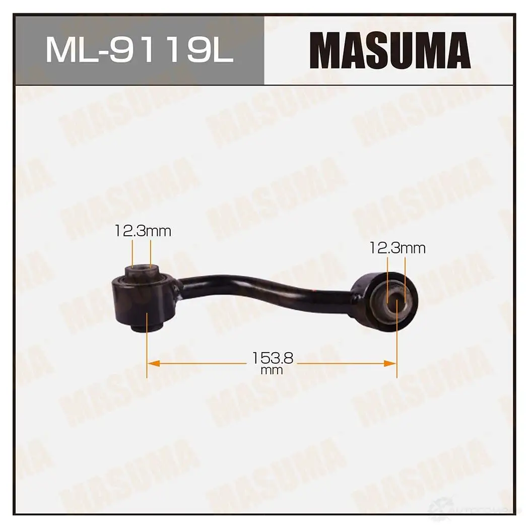 Стойка (линк) стабилизатора MASUMA PB 41X 1422878823 ML-9119L изображение 0