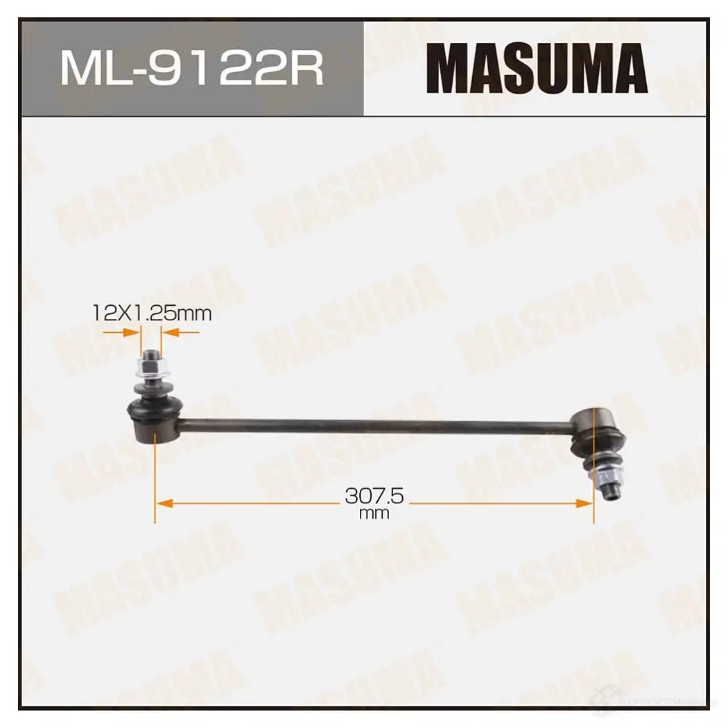 Стойка (линк) стабилизатора MASUMA B3 IMRK 1422882819 ML-9122R изображение 0