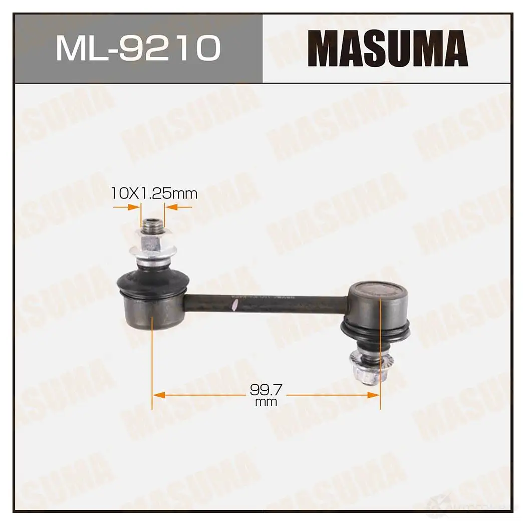 Стойка (линк) стабилизатора MASUMA X EKV1 1422882663 ML-9210 изображение 0