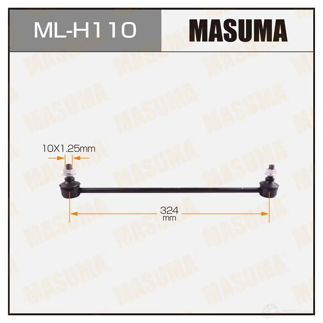 Стойка (линк) стабилизатора MASUMA ML-H110 1422882685 T EI6P15 изображение 0