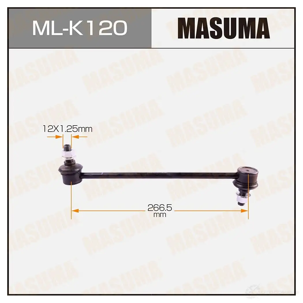 Стойка (линк) стабилизатора MASUMA 5RW SSPA ML-K120 1422882682 изображение 0