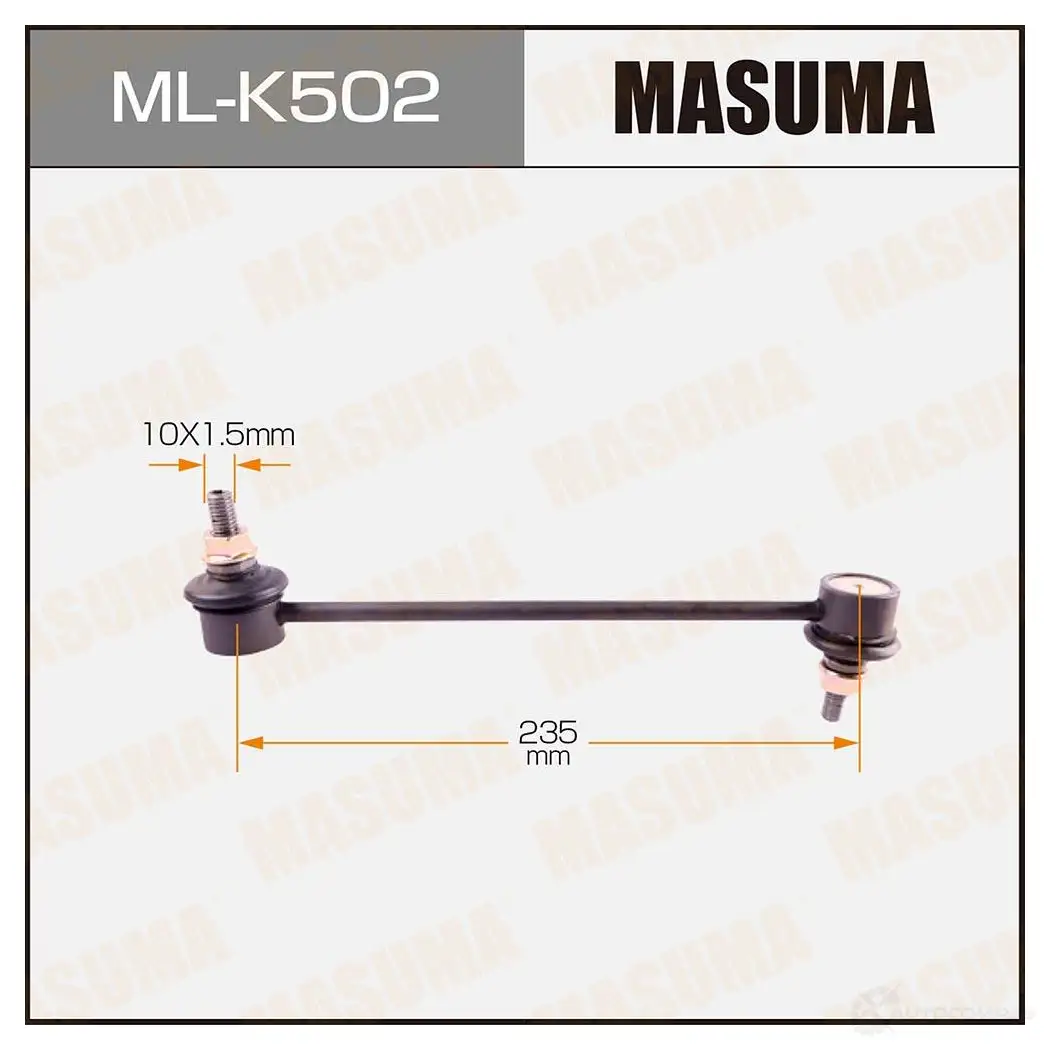 Стойка (линк) стабилизатора MASUMA 03FT X 1422882918 ML-K502 изображение 0