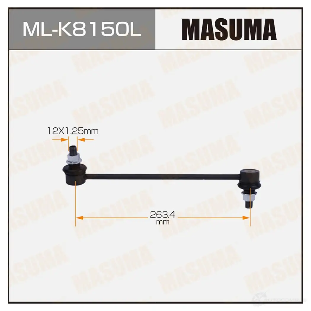 Стойка (линк) стабилизатора MASUMA 1439698431 ML-K8150L 24H5U8 D