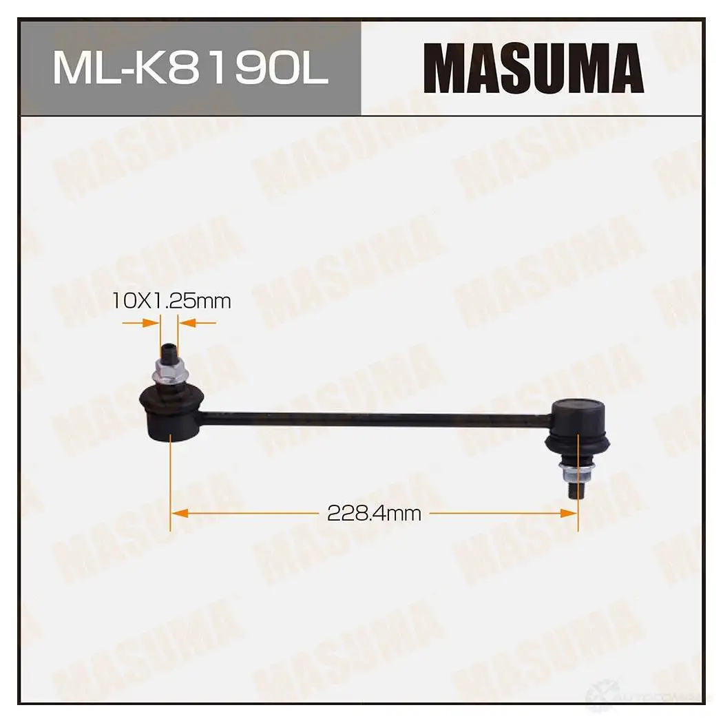 Стойка (линк) стабилизатора MASUMA 1439698435 ML-K8190L 1P V8TNA изображение 0
