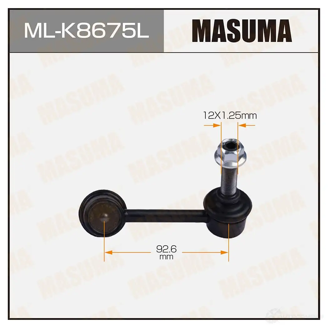 Стойка (линк) стабилизатора MASUMA ML-K8675L E WQV2 1439698452 изображение 0