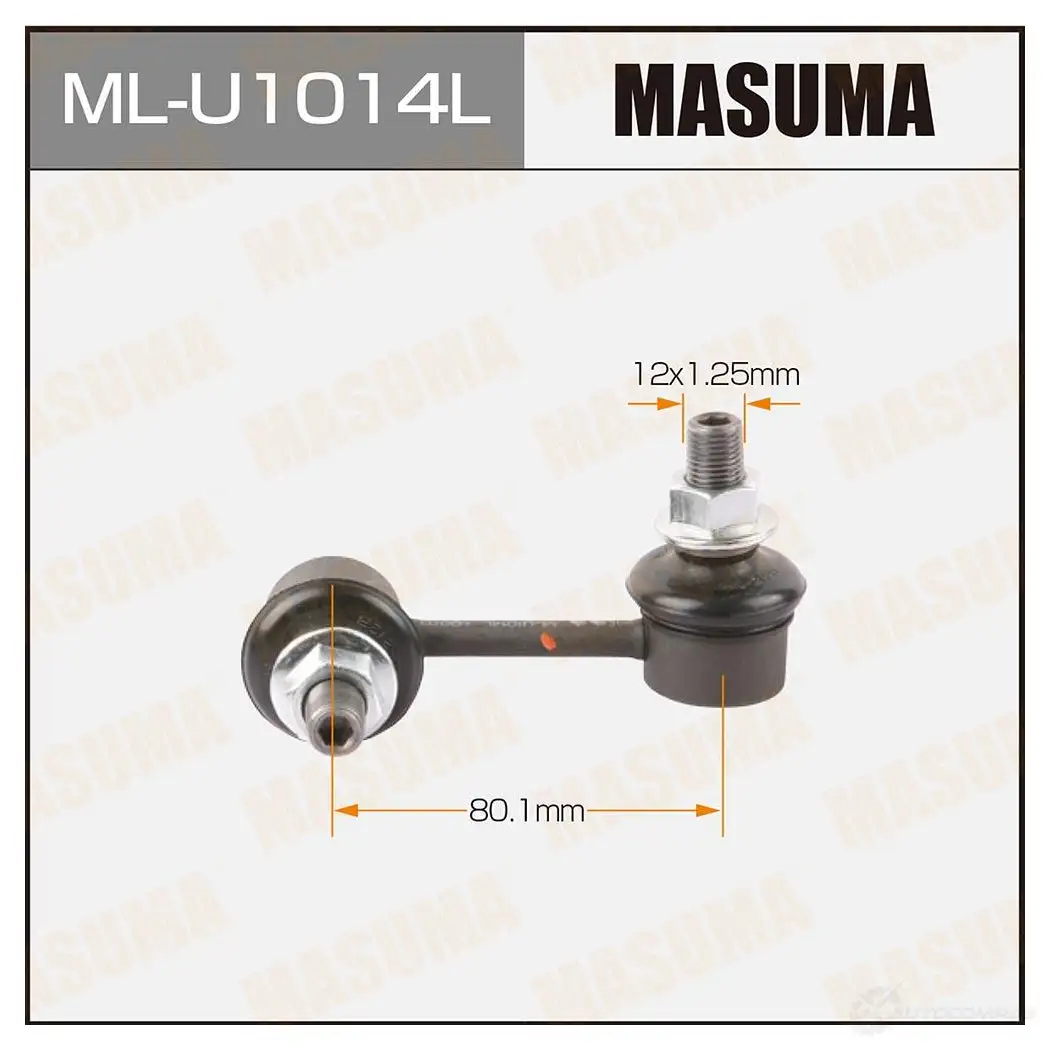 Стойка (линк) стабилизатора MASUMA ML-U1014L 1439698461 X YYRWP изображение 0