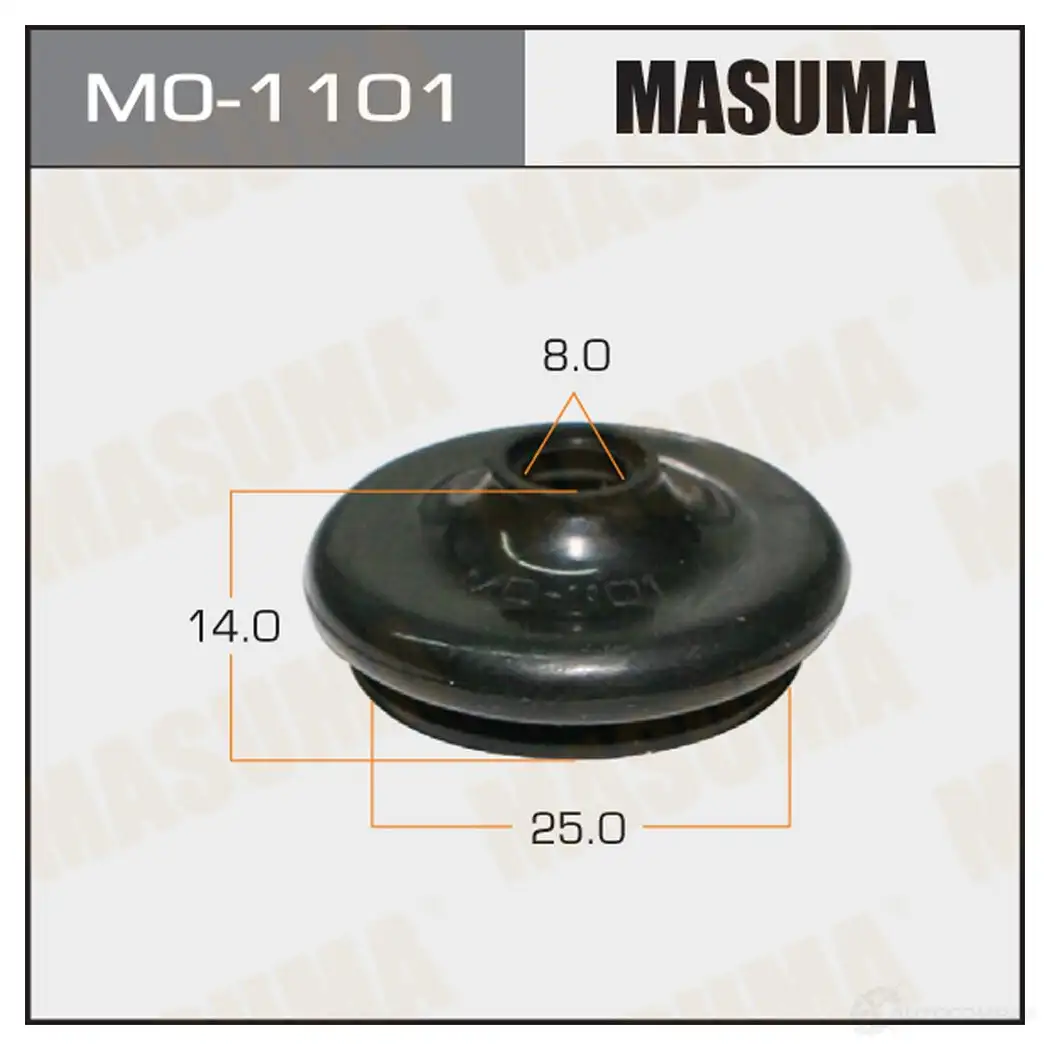 Сайлентблоки рычага подвески MASUMA 1422881293 PXB4 QX1 MO-1101 изображение 0