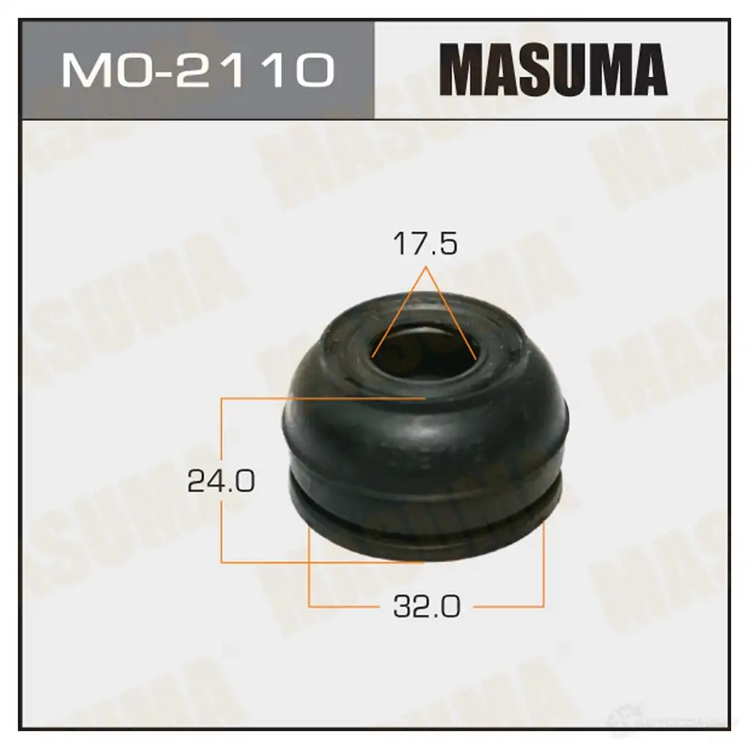 Сайлентблоки рычага подвески MASUMA 1422881311 B XWBN MO-2110 изображение 0