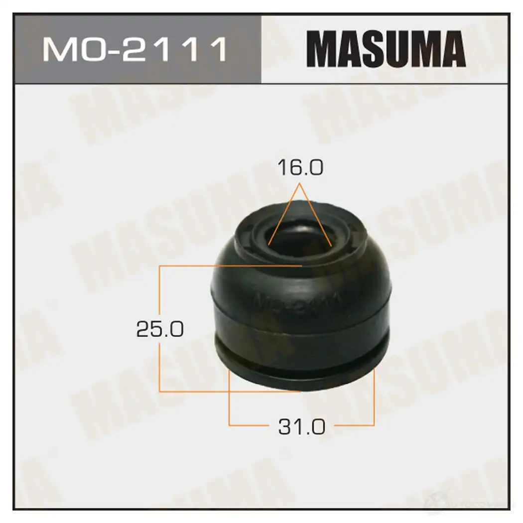 Сайлентблоки рычага подвески MASUMA B8T 6VQ 1422881310 MO-2111 изображение 0