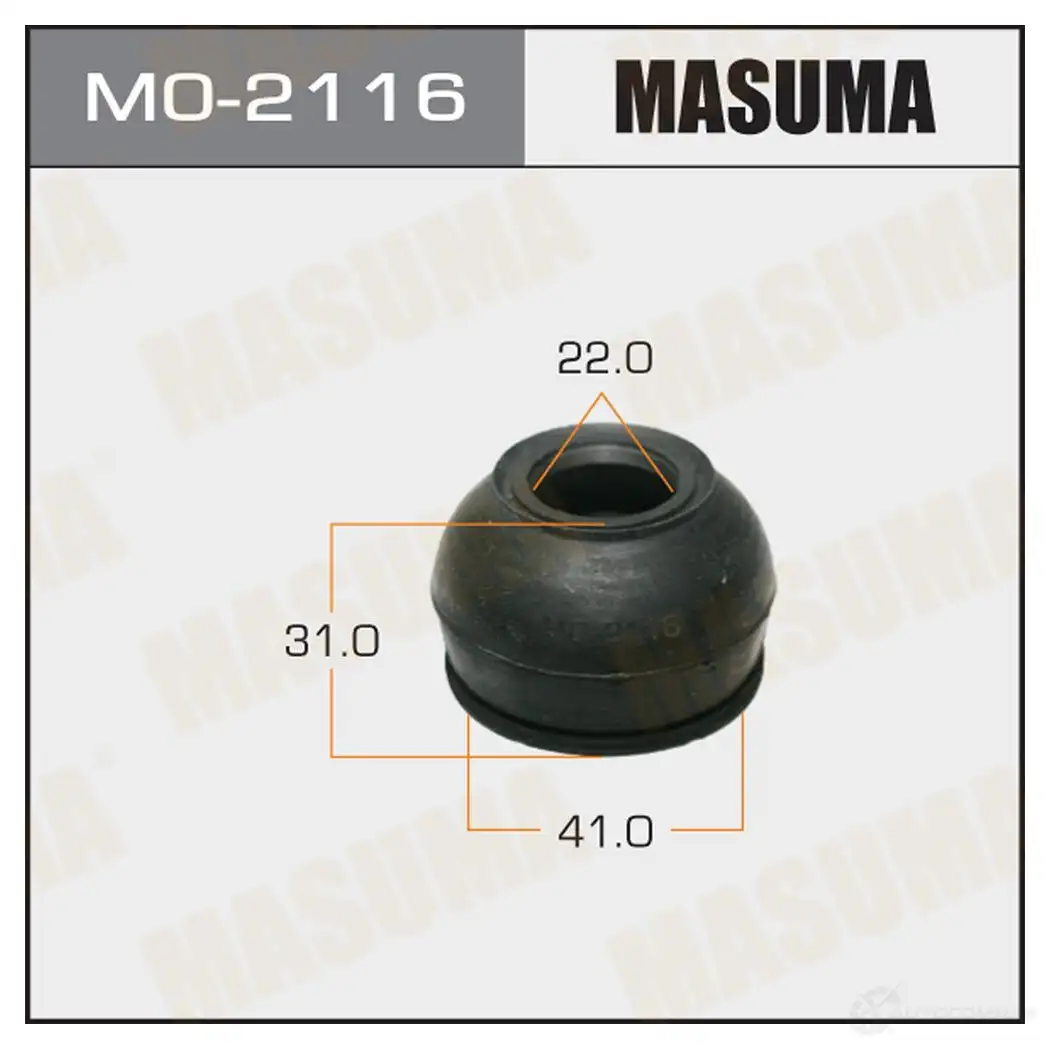 Сайлентблоки рычага подвески MASUMA MO-2116 1422881305 U 6KB02 изображение 0