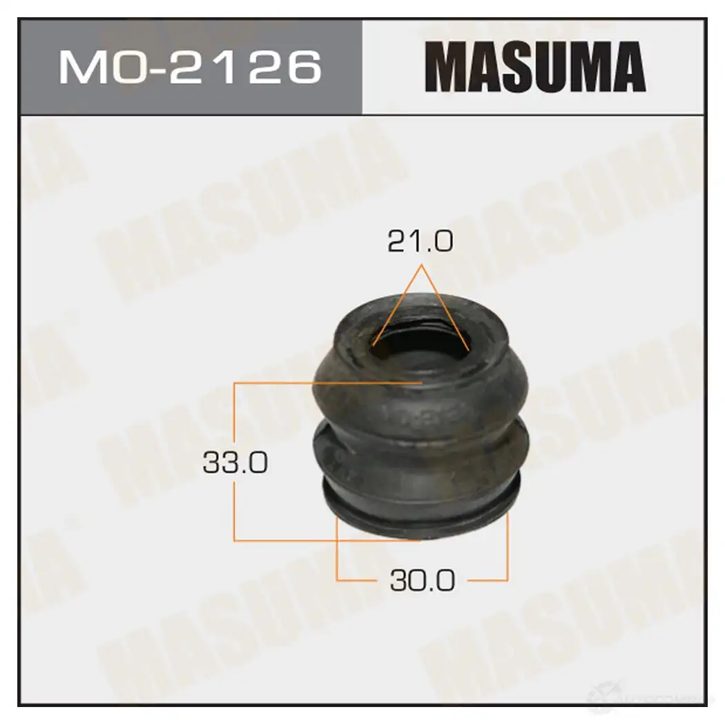 Сайлентблоки рычага подвески MASUMA 1422881296 MO-2126 AE QDF16 изображение 0